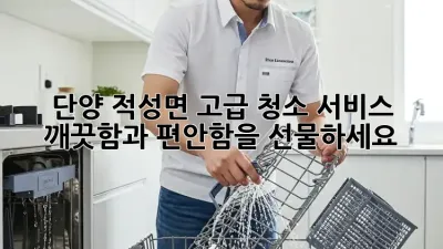 단양 적성면 고급 청소 서비스: 깨끗함과 편안함을 선물하세요 ✨